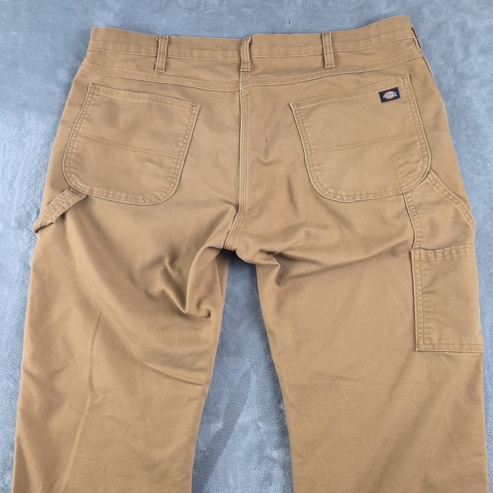 Dickies Flex Carpenter Canvas Work Pants Size 40x32 MSR 40x32 Duck Brown - Picture 5 of 10